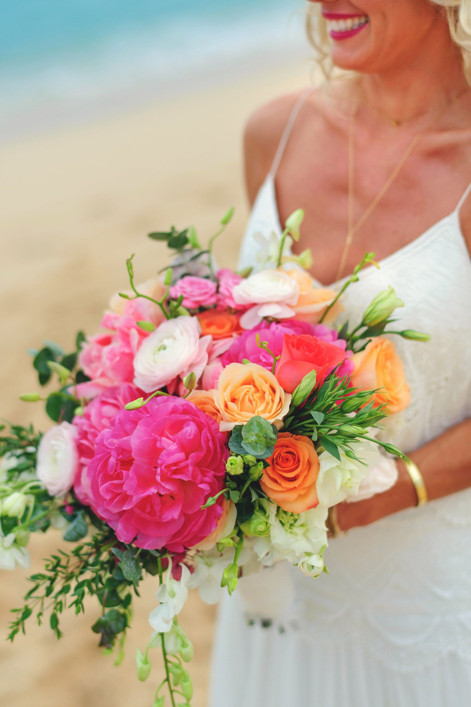 Bridal Bouquet with Peonies