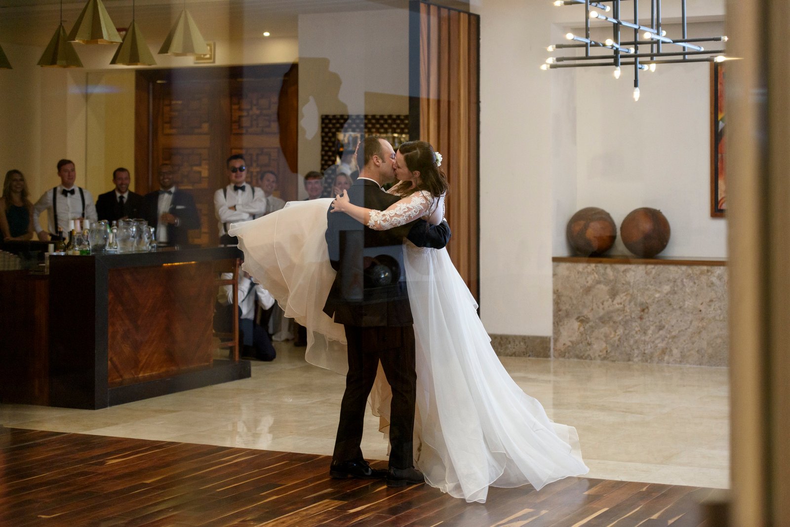 Bride and groom First Dance