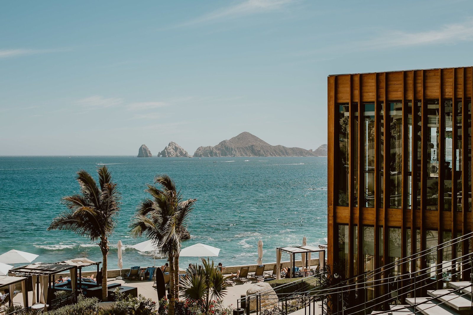 Ceremony View from the Upper Terrace at The CApe in Cabo San Lucas