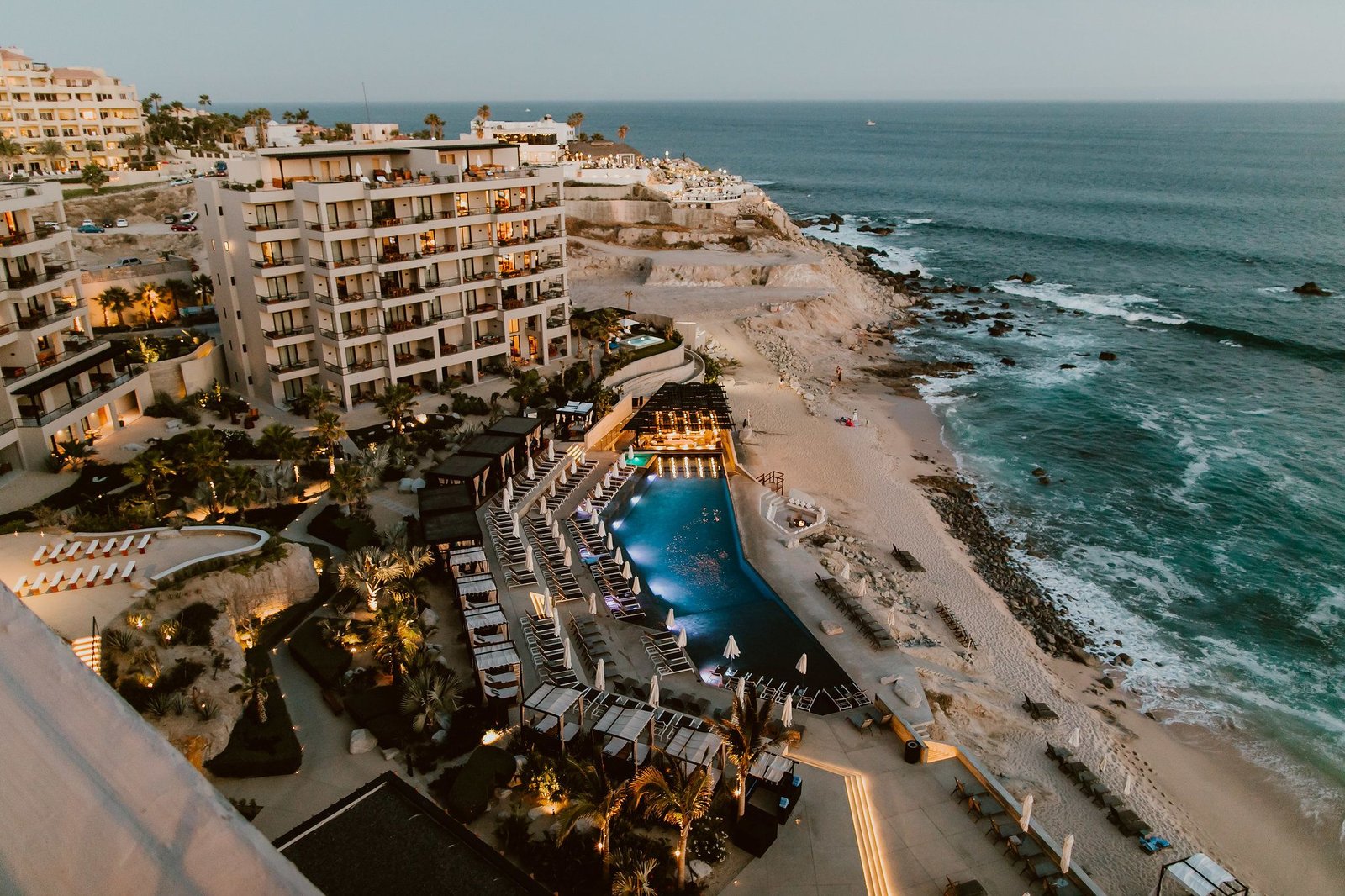 Sky view from the Cape by Thompson Hotels in Los Cabos Mexico