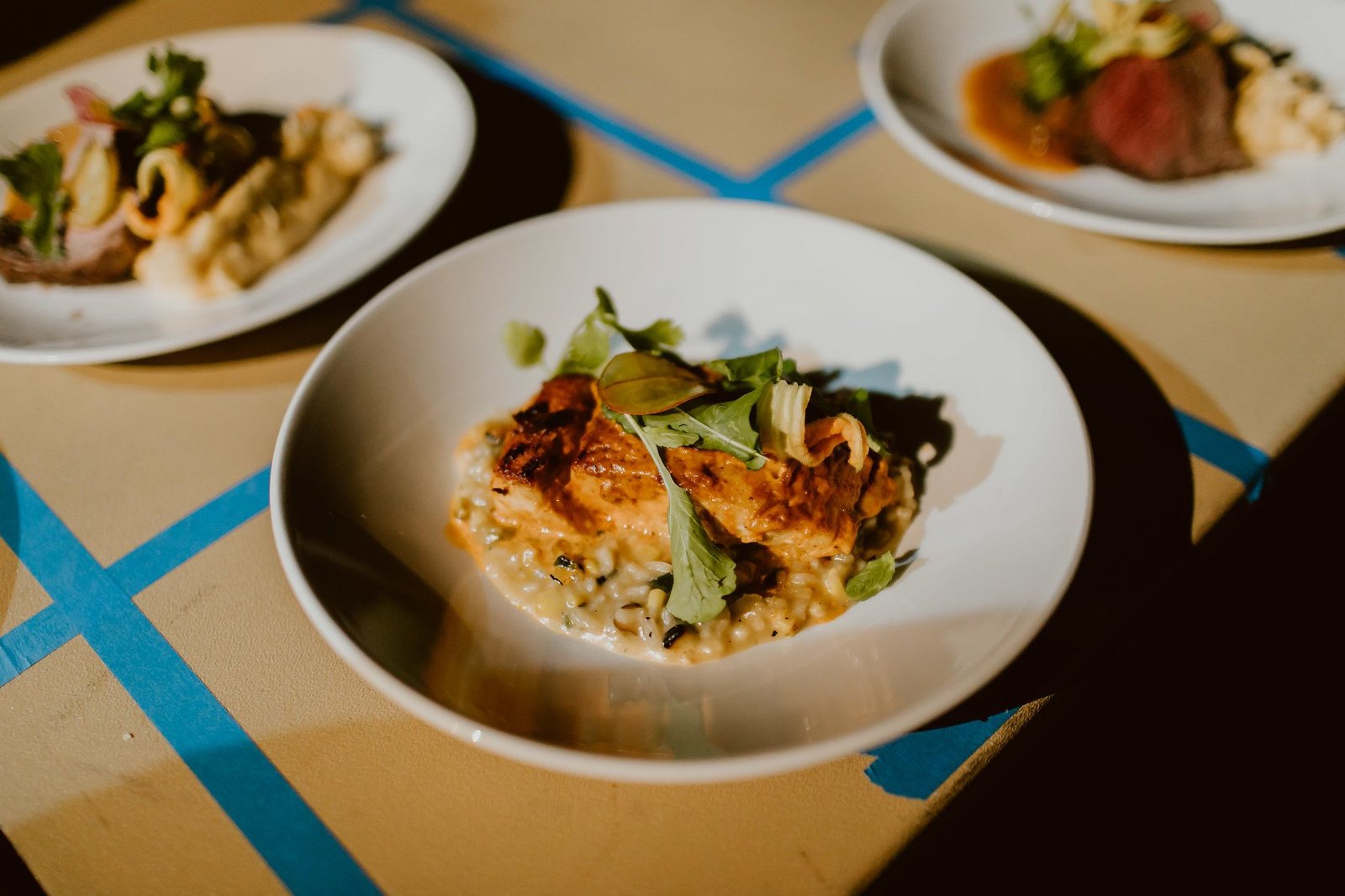 Food that was served at Dana and JJs wedding. This was so delicious! Provided by The Cape Thompson Hotels. Photogrpahy by Ana and Jerome. 