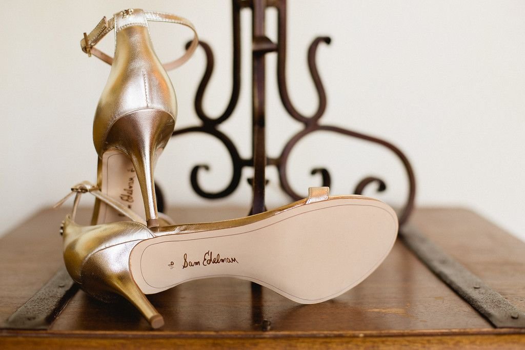 Sam Edelman Shoes for Wedding Day at Cabo Del Sol Cabo San Lucas designed and wedding planner by Cabo Wedding Services