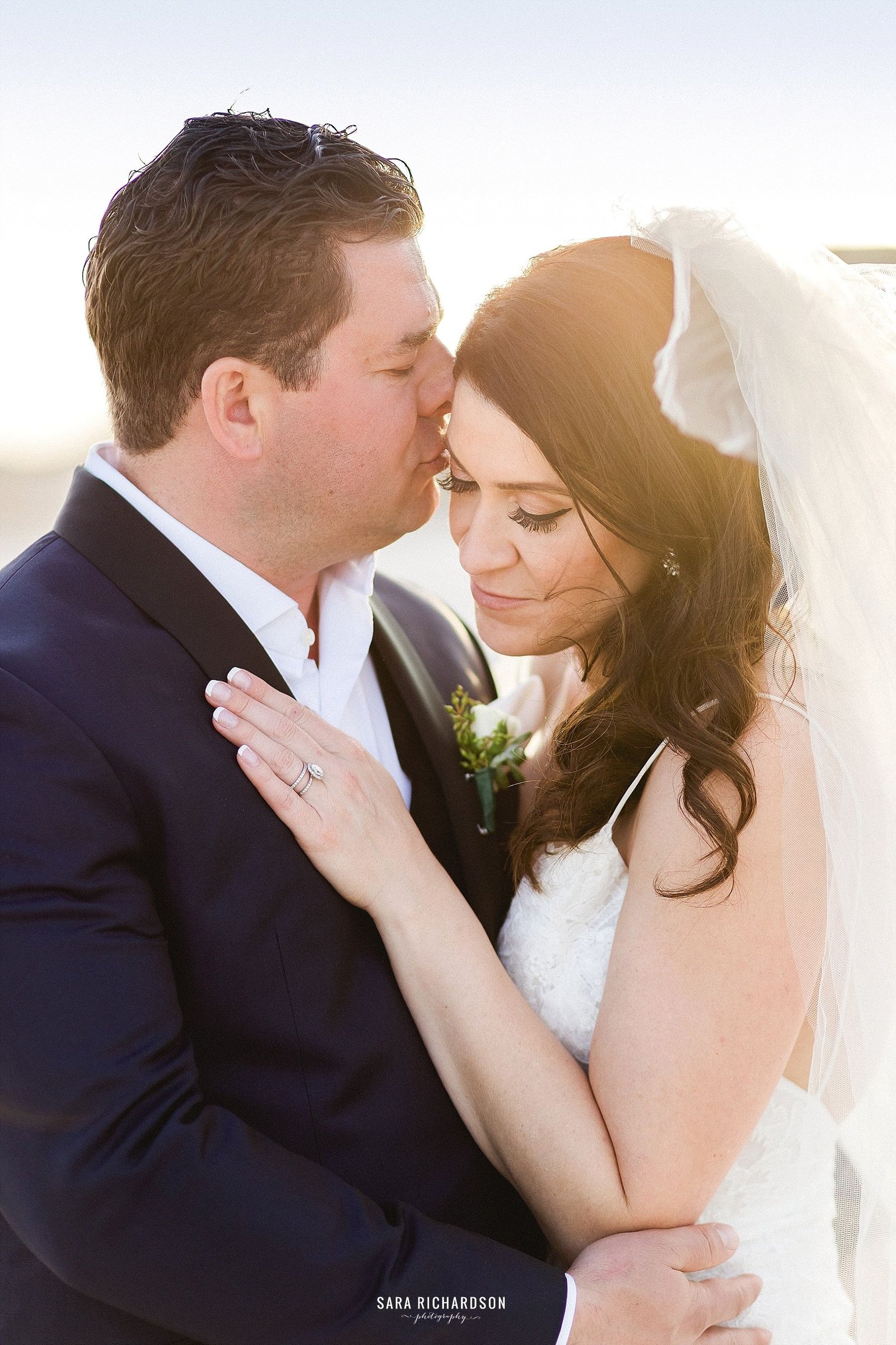 Bride and Groom having their Photo Session on their Wedding Day. Destination Wedding Venue was LeBlanc in Los cabos Mexico