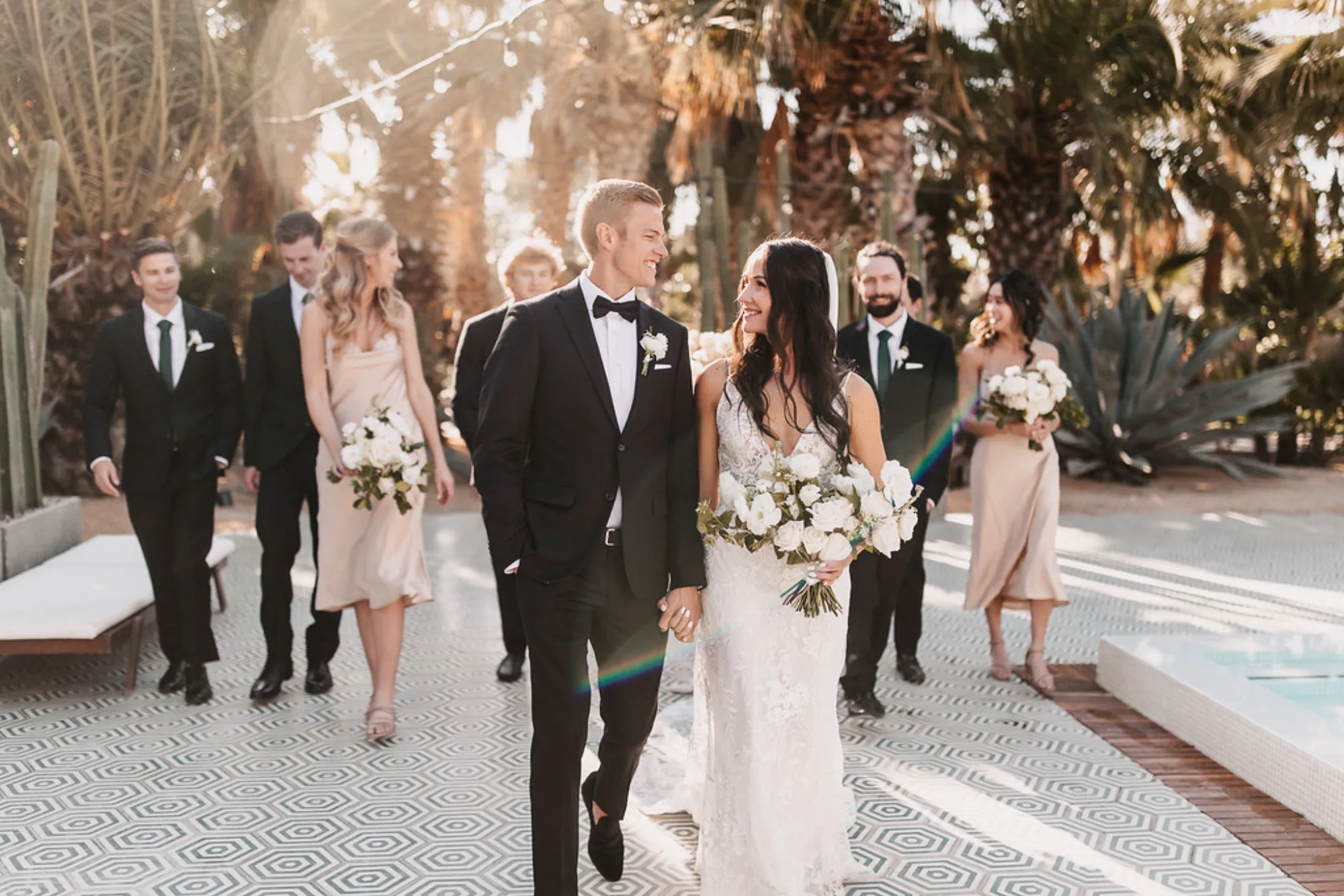 Custom Cabo wedding reception produced without a pre-made package
