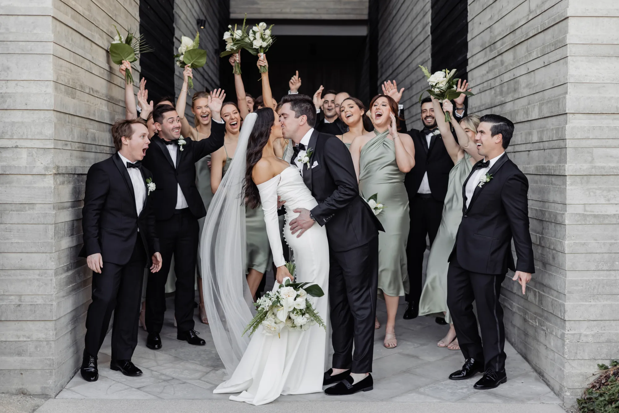 Real couple at a Cabo wedding planned by Cabo Wedding Services