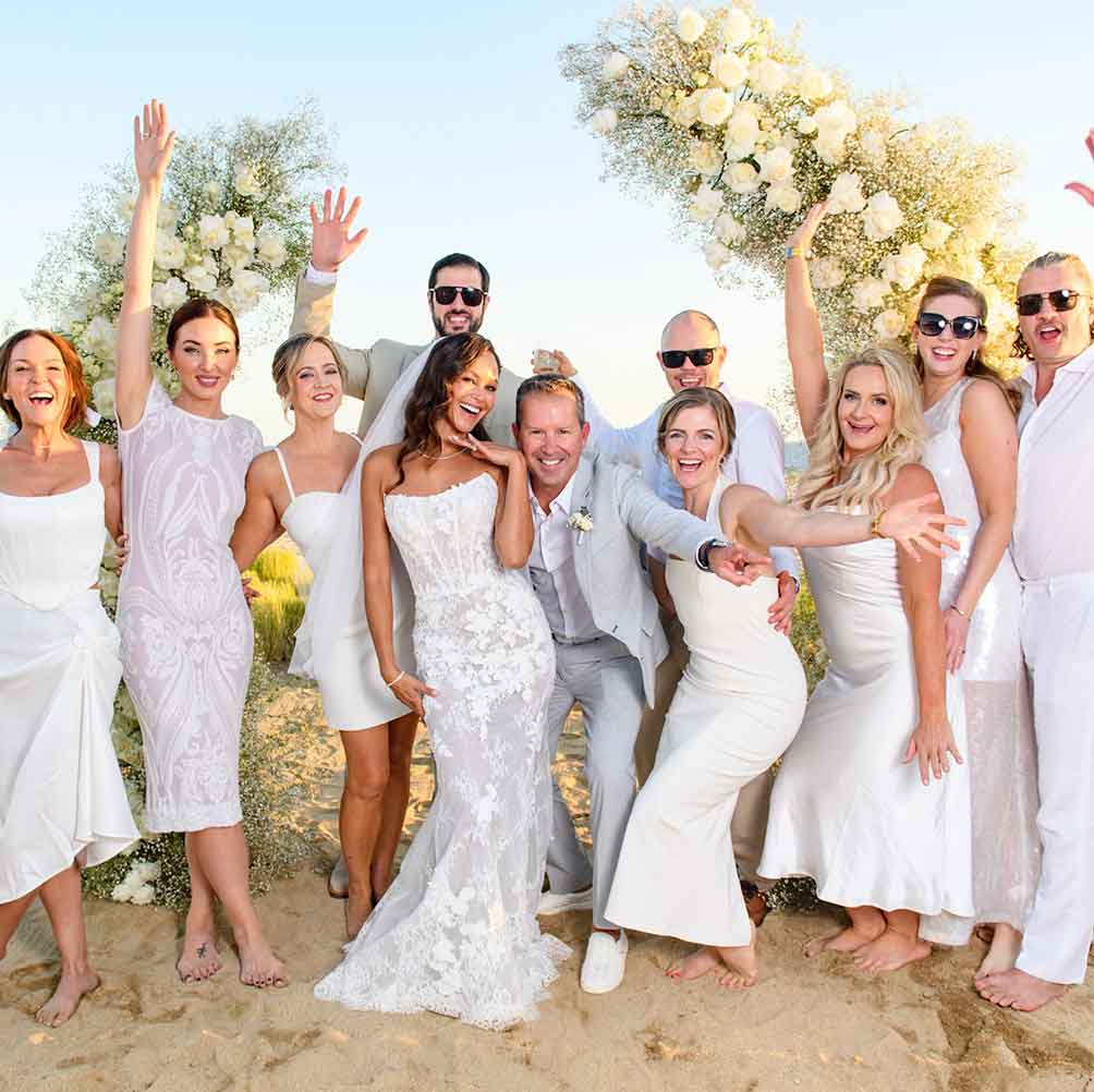 Tanica and Trevor Cabo wedding at Viceroy — produced by Cabo Wedding Services
