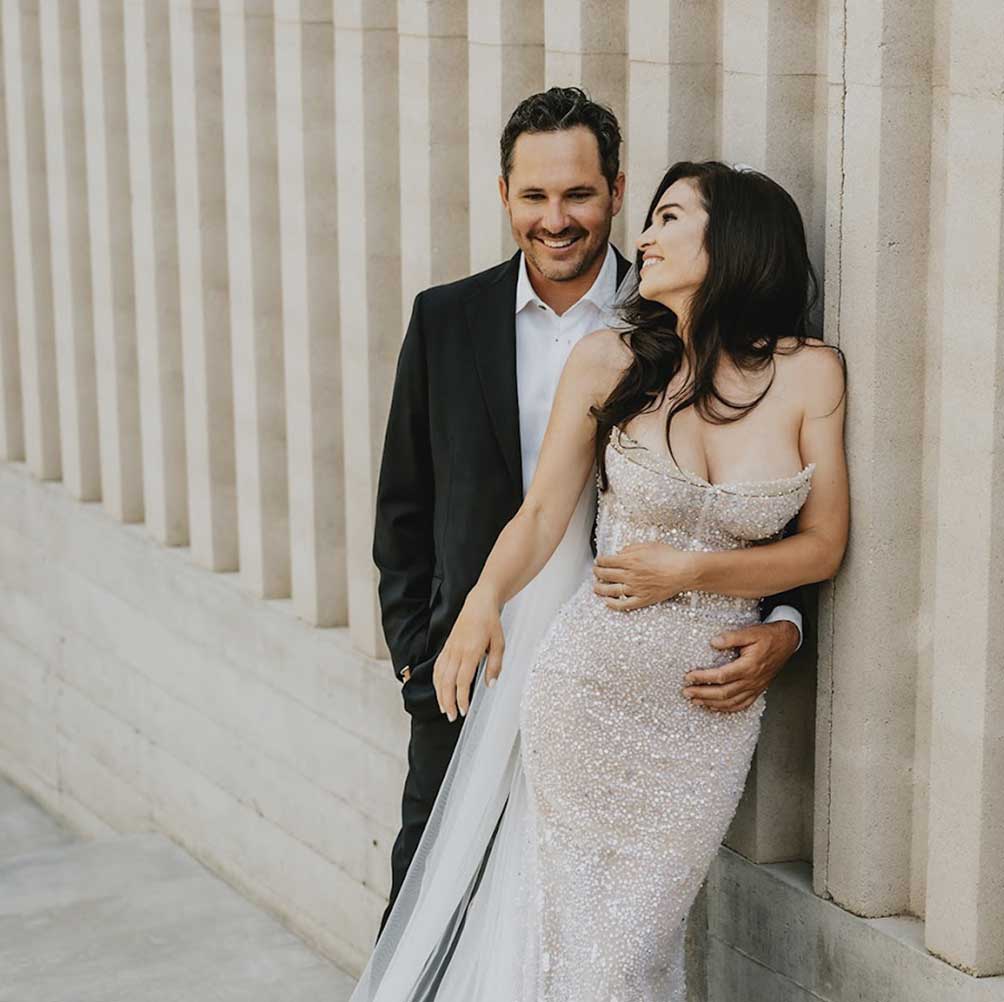 Jamie and Dane Cabo wedding at Acre — produced by Cabo Wedding Services