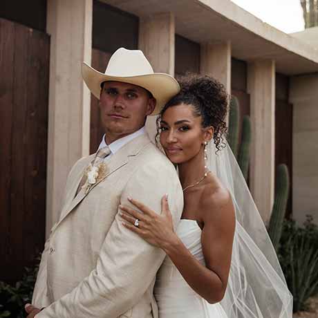 Carli and Cody Cabo wedding at Acre Los Agaves — produced by Cabo Wedding Services
