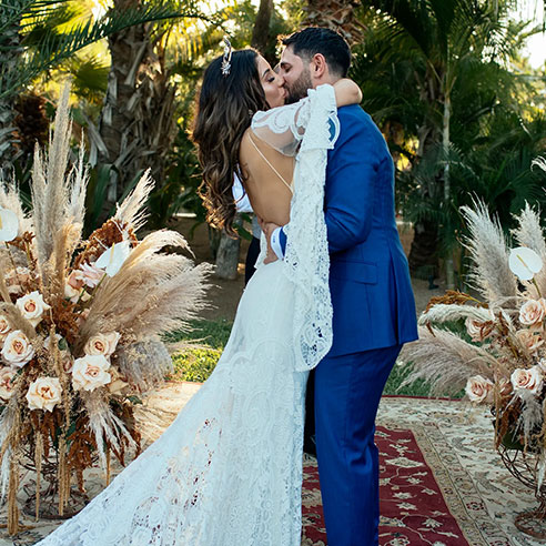Christie and Christian Cabo wedding at Acre — produced by Cabo Wedding Services