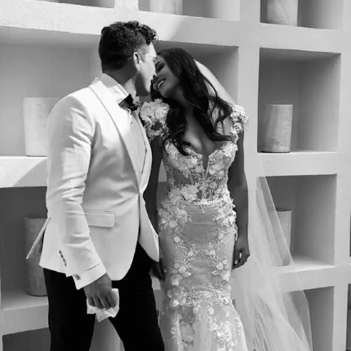 Kristen and Julian Cabo wedding at Paradisus — produced by Cabo Wedding Services