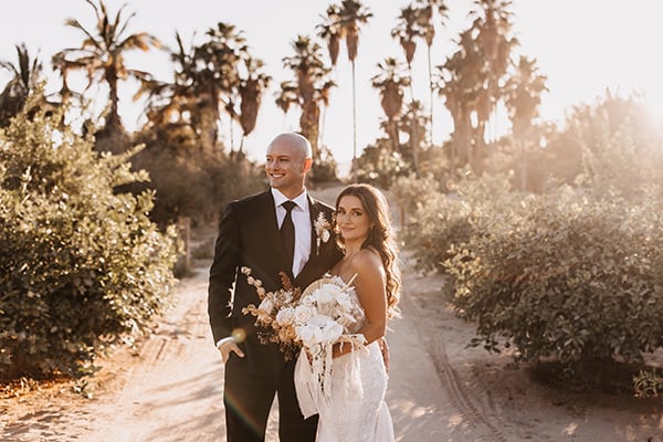 Acre Baja wedding setup in Cabo — dancing under the stars at reception