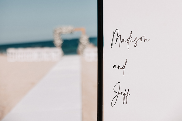 Hilton Cabo wedding setup — resort infinity pool and surroundings