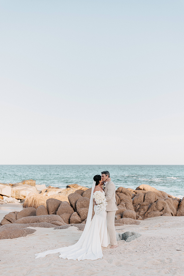 Hilton Cabo wedding setup — private suite for intimate celebration