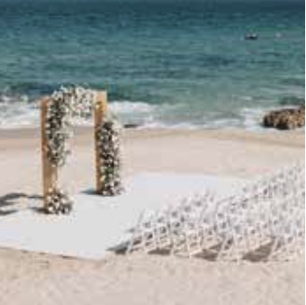Explore Hilton Cabo Wedding Venue | Swimmable Beach near Cabo - A premier Cabo wedding venue in Cabo San Lucas Corridor.