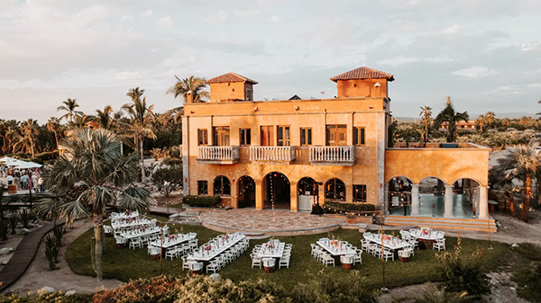 Todos Santos wedding setup near Cabo — relaxed authentic Baja wedding celebration
