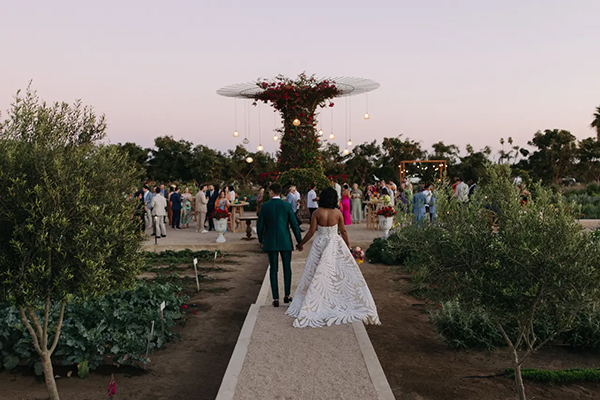 Todos Santos wedding setup near Cabo — iconic Hotel California venue